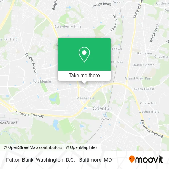 Fulton Bank map