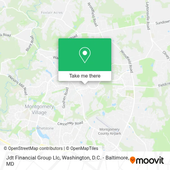 Jdt Financial Group Llc map
