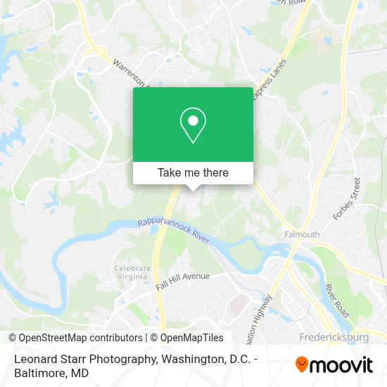 Leonard Starr Photography map
