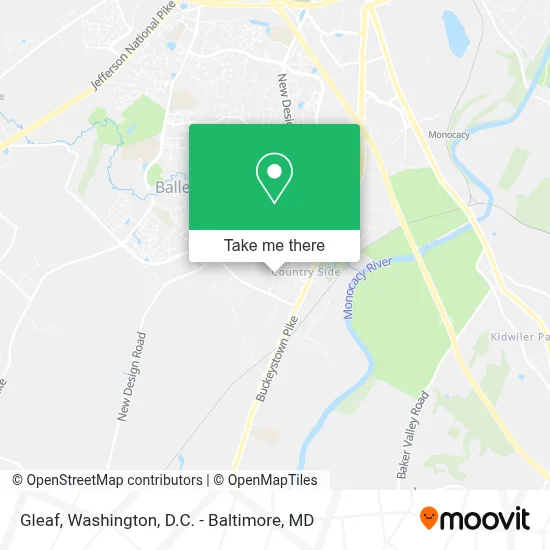 Gleaf map