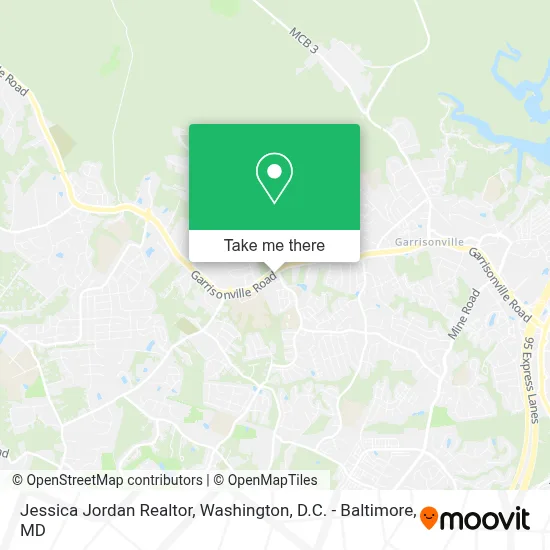 Jessica Jordan Realtor map
