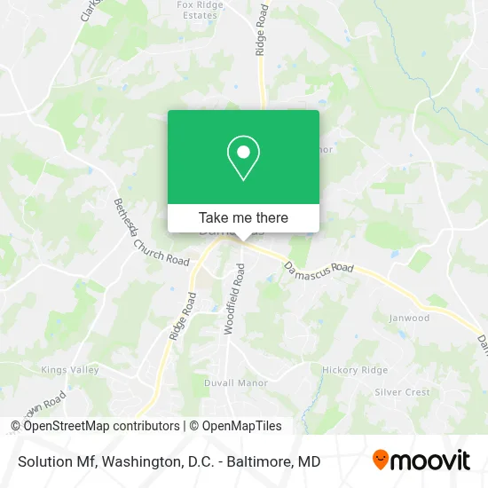 Solution Mf map