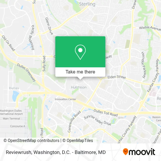 Reviewrush map