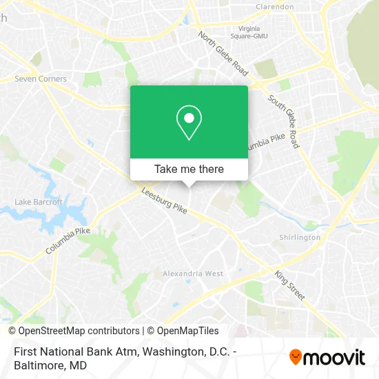 First National Bank Atm map