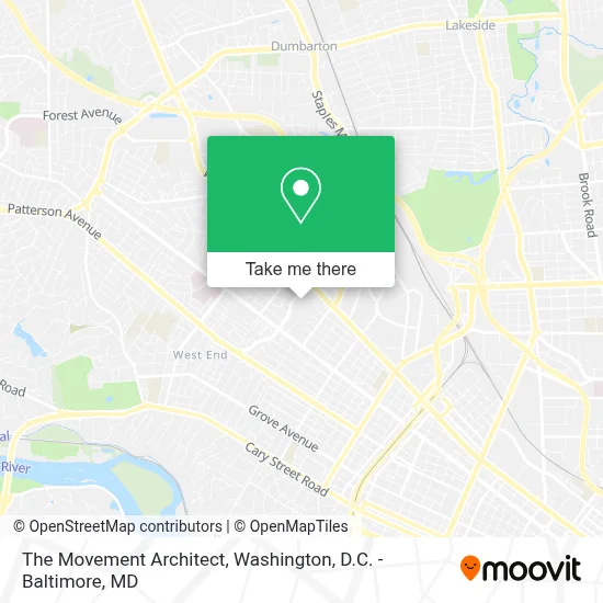 The Movement Architect map