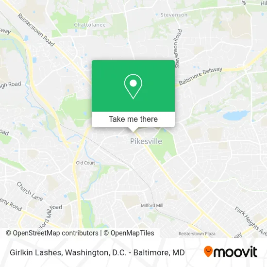 Girlkin Lashes map