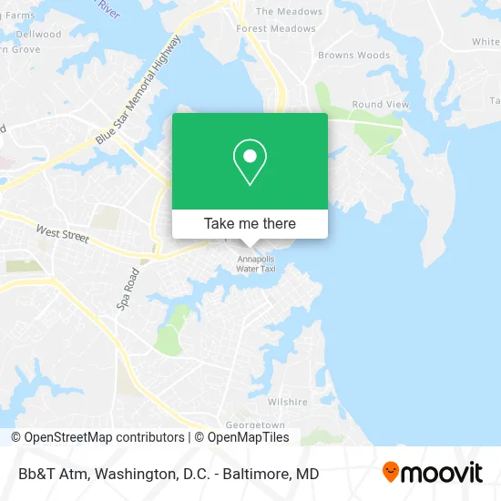 Bb&T Atm map