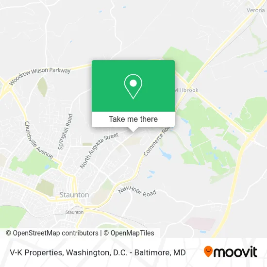 V-K Properties map