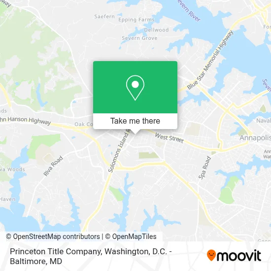 Princeton Title Company map