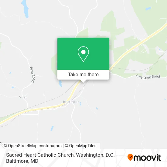 Sacred Heart Catholic Church map