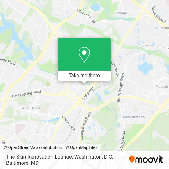 The Skin Renovation Lounge map