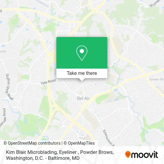 Kim Blair Microblading, Eyeliner , Powder Brows map