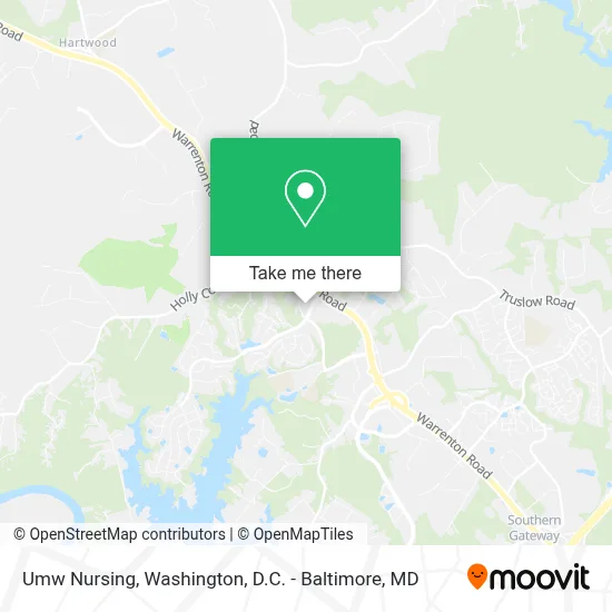 Umw Nursing map