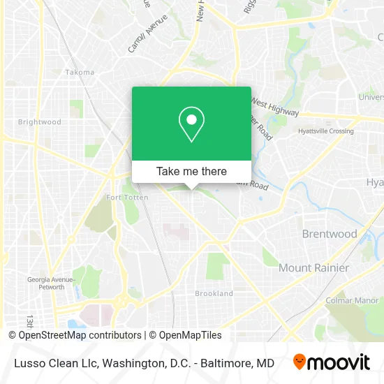 Lusso Clean Llc map