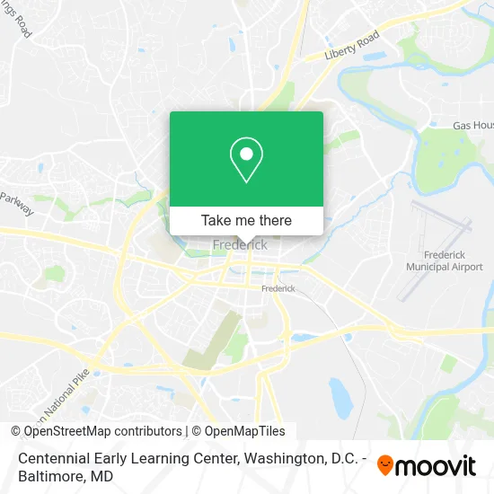 Centennial Early Learning Center map