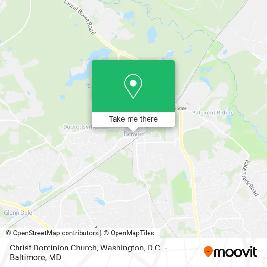 Christ Dominion Church map