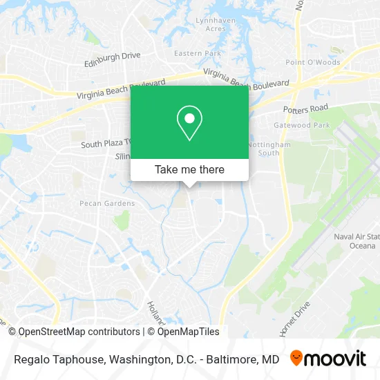 Regalo Taphouse map