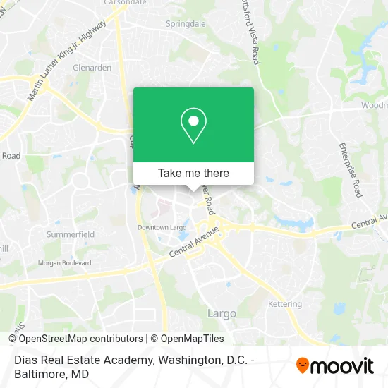 Dias Real Estate Academy map