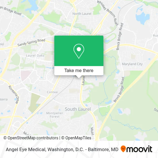 Angel Eye Medical map