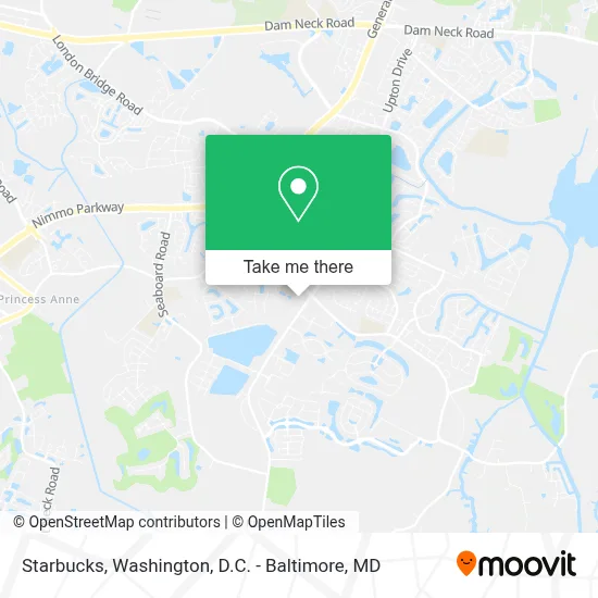 Starbucks map
