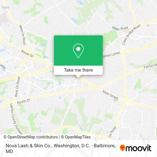 Nova Lash & Skin Co. map
