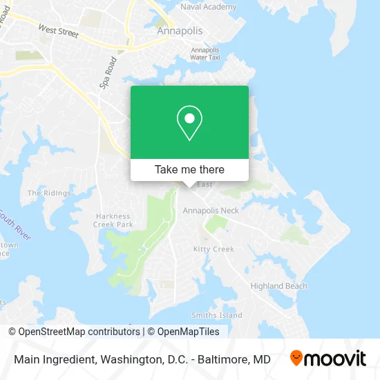 Main Ingredient map
