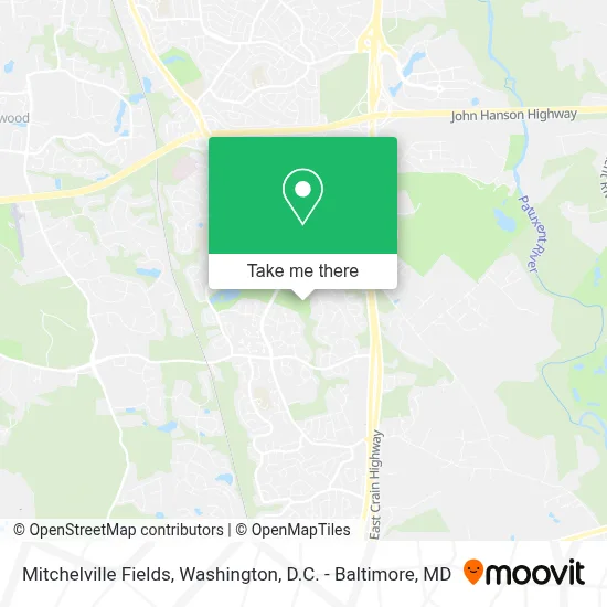 Mitchelville Fields map
