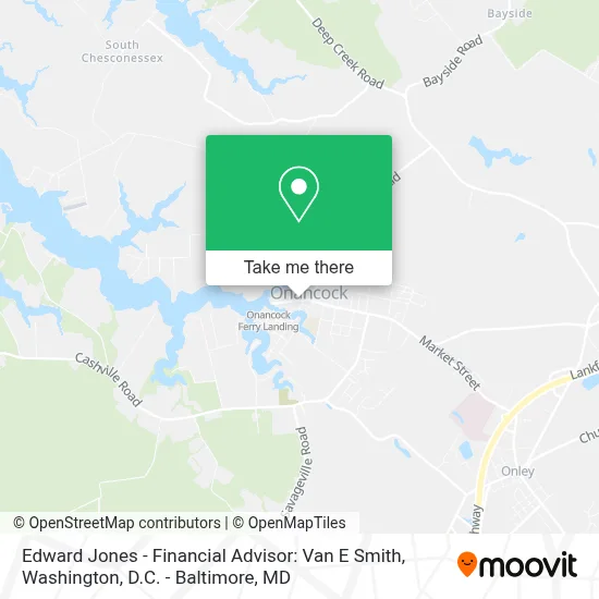 Edward Jones - Financial Advisor: Van E Smith map