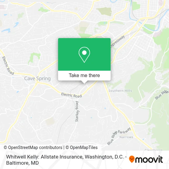 Whitwell Kelly: Allstate Insurance map