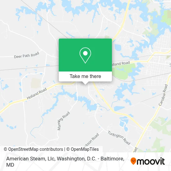 American Steam, Llc map