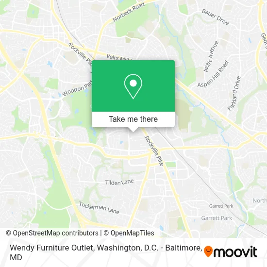 Wendy Furniture Outlet map