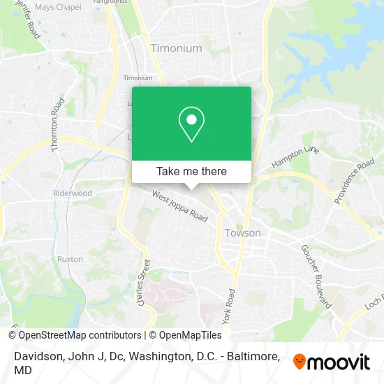 Davidson, John J, Dc map