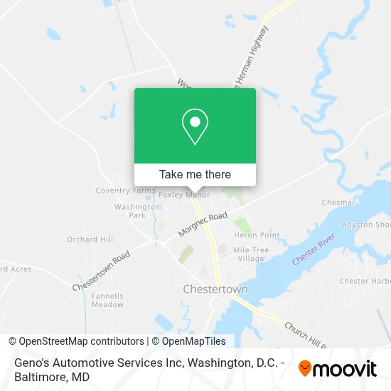 Geno's Automotive Services Inc map