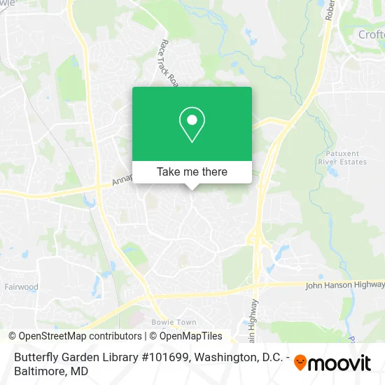 Butterfly Garden Library #101699 map