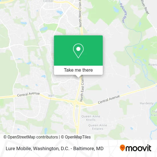Lure Mobile map
