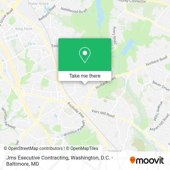 Jms Executive Contracting map