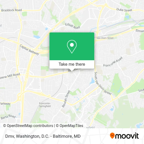 Dmv map