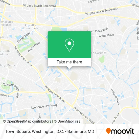 Town Square map