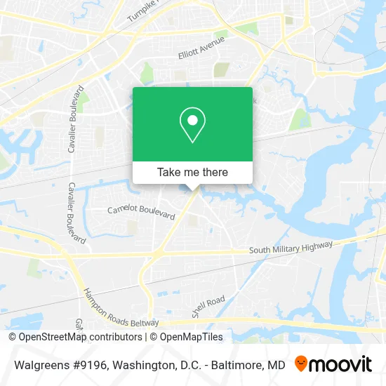 Walgreens #9196 map