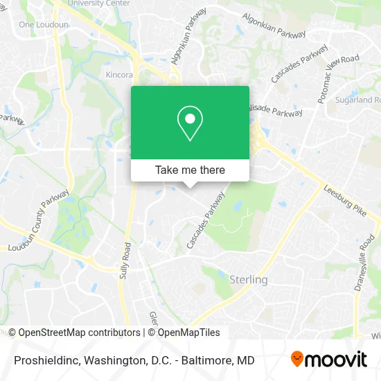 Proshieldinc map