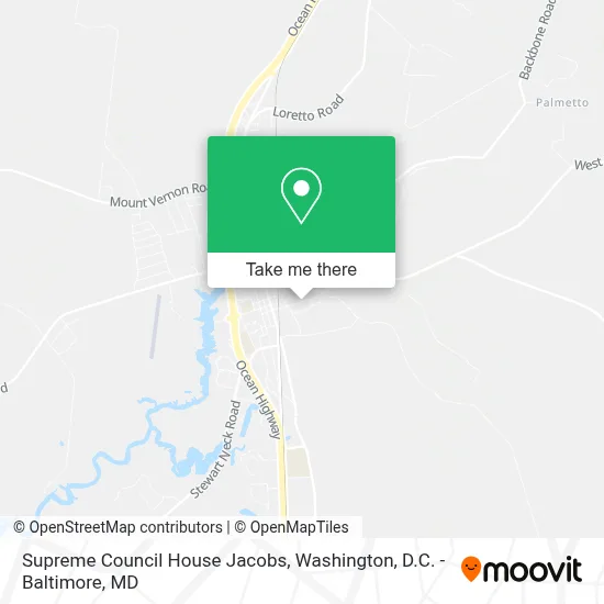 Supreme Council House Jacobs map
