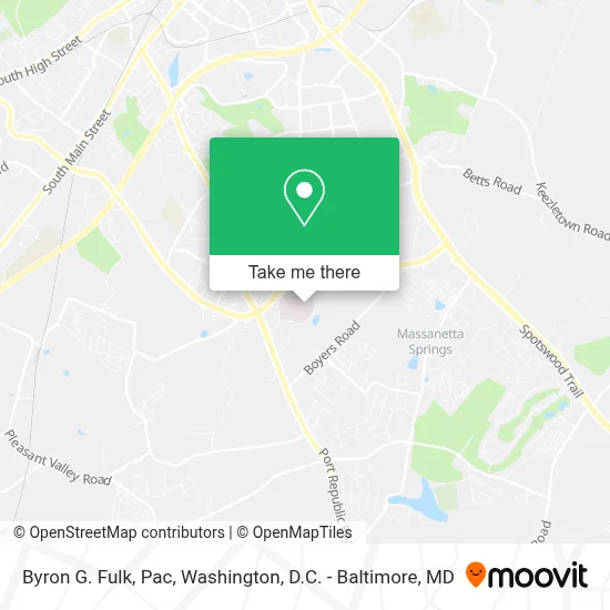 Byron G. Fulk, Pac map