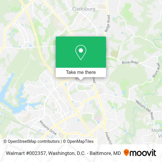 Walmart #002357 map