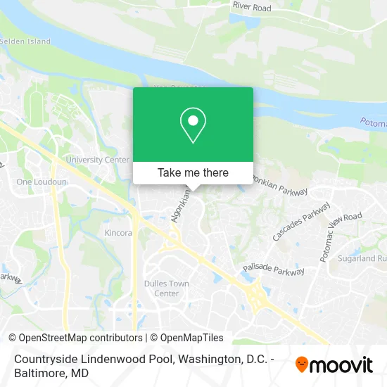 Countryside Lindenwood Pool map