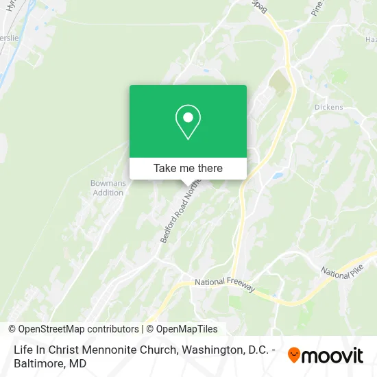 Life In Christ Mennonite Church map