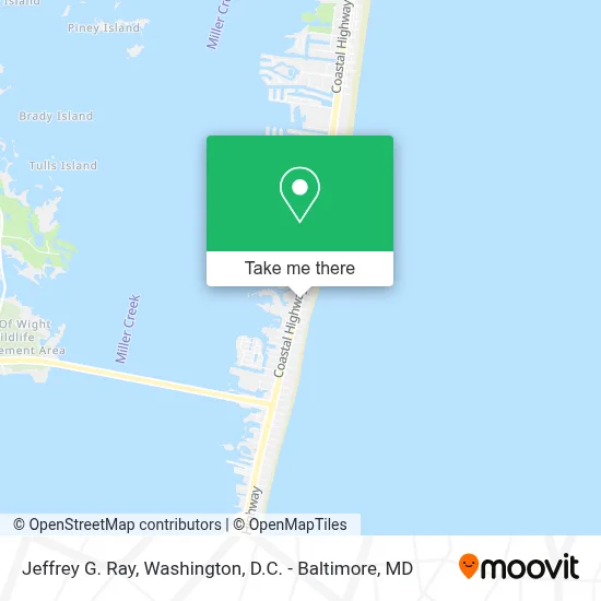 Jeffrey G. Ray map