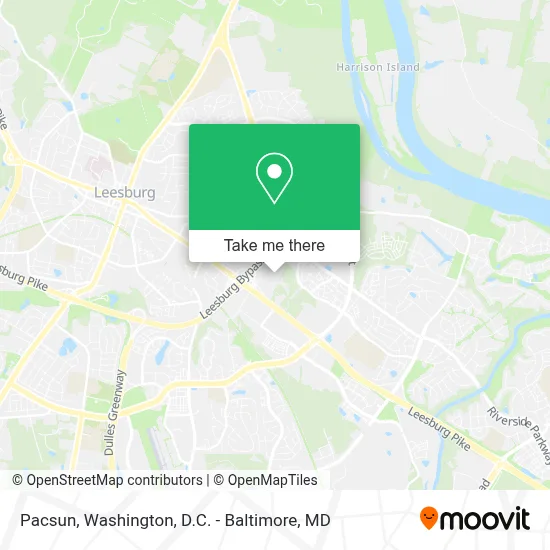 Pacsun map