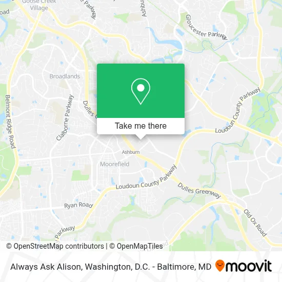 Always Ask Alison map
