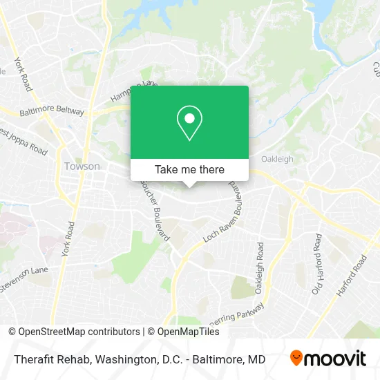 Therafit Rehab map