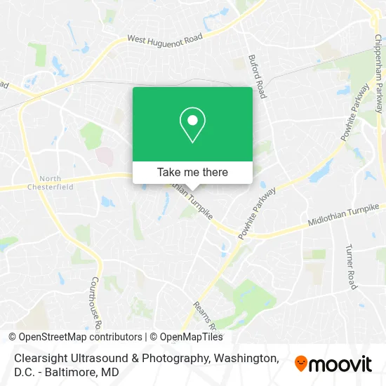 Clearsight Ultrasound & Photography map